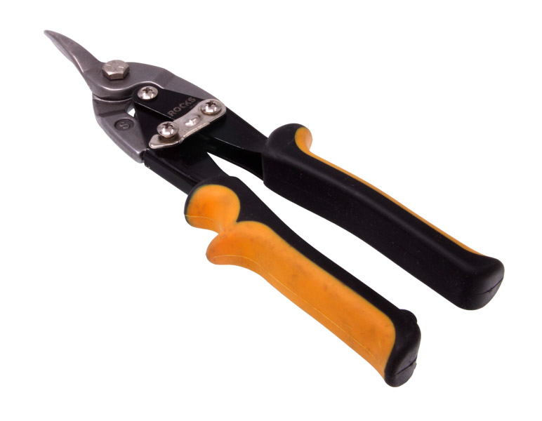 ROOKS Nożyce do blachy proste 250 mm CrV-TIN OK-06.0140