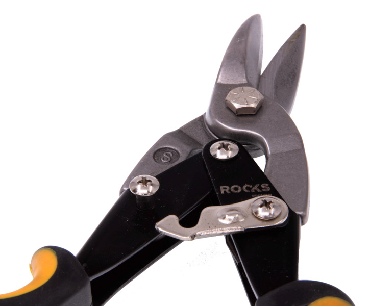 ROOKS Nożyce do blachy proste 250 mm CrV-TIN OK-06.0140