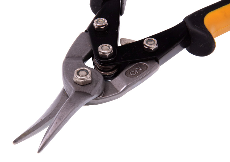 ROOKS Nożyce do blachy proste 250 mm CrV-TIN OK-06.0140