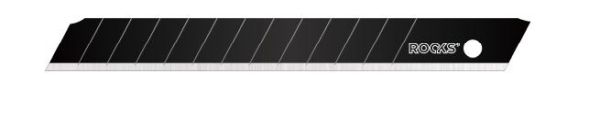 ROOKS Ostrza do noża SK2H STANDARD BLACK 9 mm - 10 szt OK-06.0163