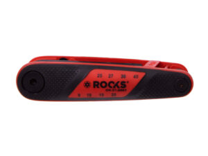 ROOKS Klucze imbusowe FUTURO POCKET TORX-R TR9-TR40 7 elementów OK-07.0001