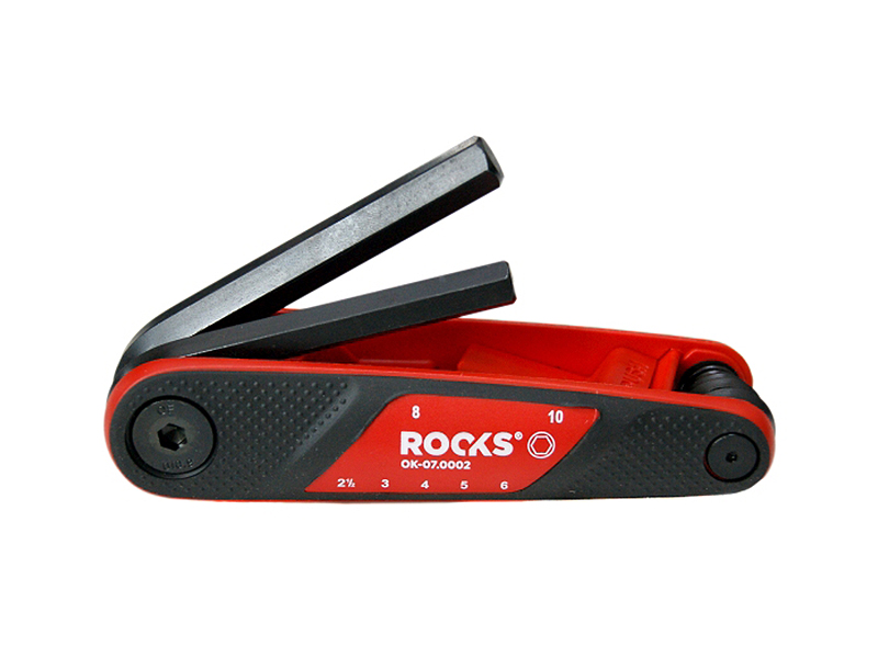ROOKS Klucze imbusowe FUTURO POCKET HEX 2,5-10 mm 7 elementów OK-07.0002
