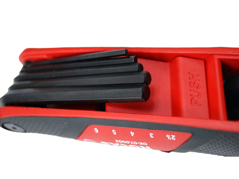 ROOKS Klucze imbusowe FUTURO POCKET HEX 2,5-10 mm 7 elementów OK-07.0002