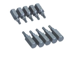 ROOKS Bit do wkrętarki 1/4" x 25 mm x T10 udarowy CrVMoSi kpl. 10 szt. OK-07.0015
