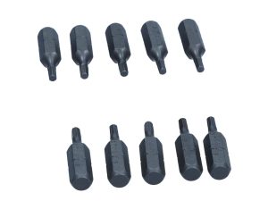 ROOKS Bit do wkrętarki 1/4" x 25 mm x HEX 2,5 udarowy CrVMoSi kpl. 10 szt. OK-07.0021