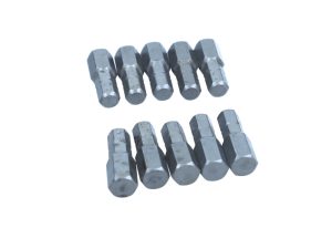 ROOKS Bit do wkrętarki 1/4" x 25 mm x  HEX 8 udarowy CrVMoSi kpl. 10 szt. OK-07.0026