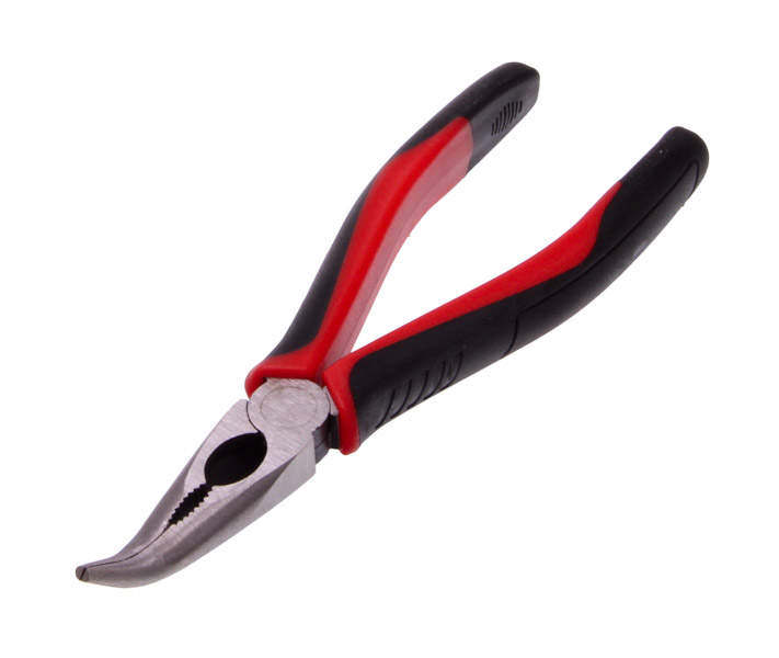 ROOKS Szczypce wygięte 160 mm Cr-Mo OK-07.1003