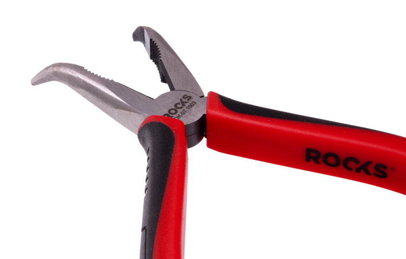 ROOKS Szczypce wygięte 160 mm Cr-Mo OK-07.1003