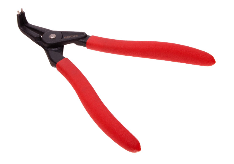ROOKS Szczypce Segera zewnętrzne wygięte 180 mm OK-07.1010