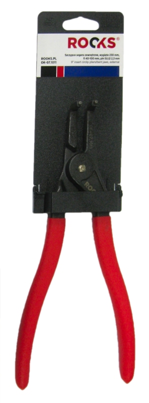 ROOKS Szczypce Segera zewnętrzne wygięte 230 mm OK-07.1011