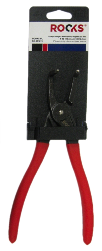 ROOKS Szczypce Segera wewnętrzne wygięte 230 mm OK-07.1019