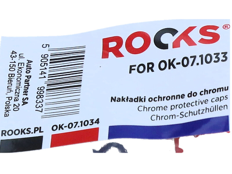 ROOKS Nakładki ochronne do chromu na szczypce STRONG-FIX 250 mm OK-07.1034