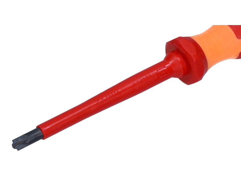 ROOKS Wkrętak płasko-krzyżowy VDE PLUS-MINUS TYPE PZ2/SL6 x 100 mm OK-07.2220