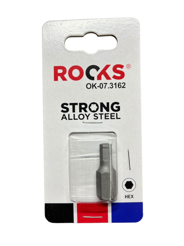 ROOKS Bit 10 mm 3/8" Hex 6 mm x 30 mm S2 OK-07.3162