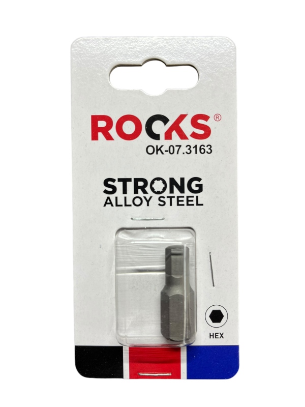 ROOKS Bit 10 mm 3/8" Hex 7 mm x 30 mm S2 OK-07.3163