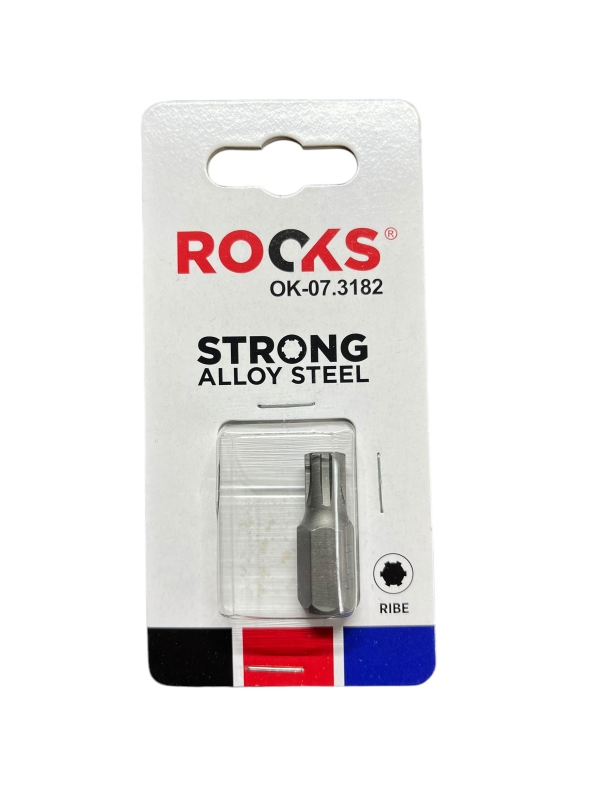 ROOKS Bit 10 mm 3/8" RIBE M8 x 30 mm S2 OK-07.3182