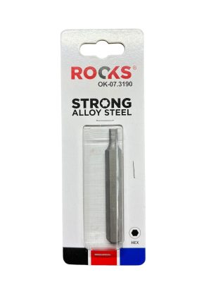 ROOKS LONG Bit 10 mm 3/8" Hex 5 mm x 75 mm S2 OK-07.3190