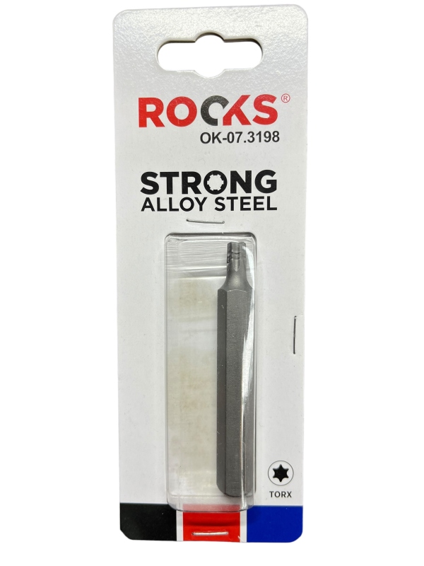 ROOKS LONG Bit 10 mm 3/8" TORX T30 x 75 mm S2 OK-07.3198