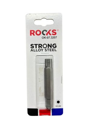 ROOKS LONG Bit 10 mm 3/8" SPLINE M12 x 75 mm S2 OK-07.3207