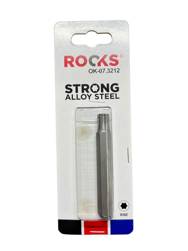 ROOKS LONG Bit 10 mm 3/8" RIBE M9 x 75 mm S2 OK-07.3212