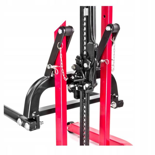 ROOKS Podnośnik mobilny jednokolumnowy mechaniczny 815 kg 70-710 cm OK-08.0021