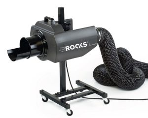 ROOKS Wyciąg spalin mobilny 430 m3/h 0,37 kW fi 120 mm 230 V OK-08.2000