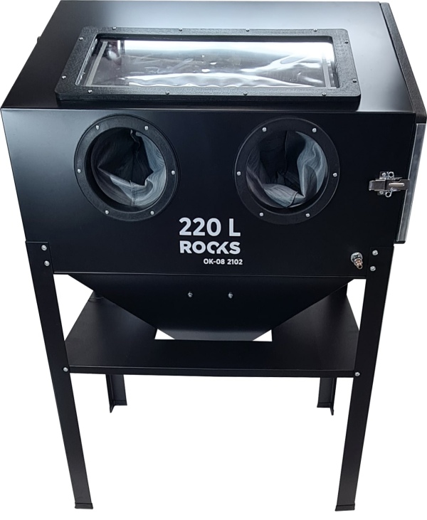 ROOKS Piaskarka kabinowa 220 l 8 BAR OK-08.2102