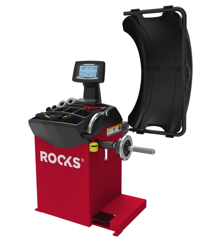 ROOKS Automatyczna wyważarka do kół samochodów osobowych i dostawczych 3D OK-08.3101