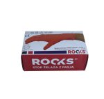 ROOKS OK-09.0004 Rękawice nitrylowe STRONG ORANGE M kpl 50 sztuk