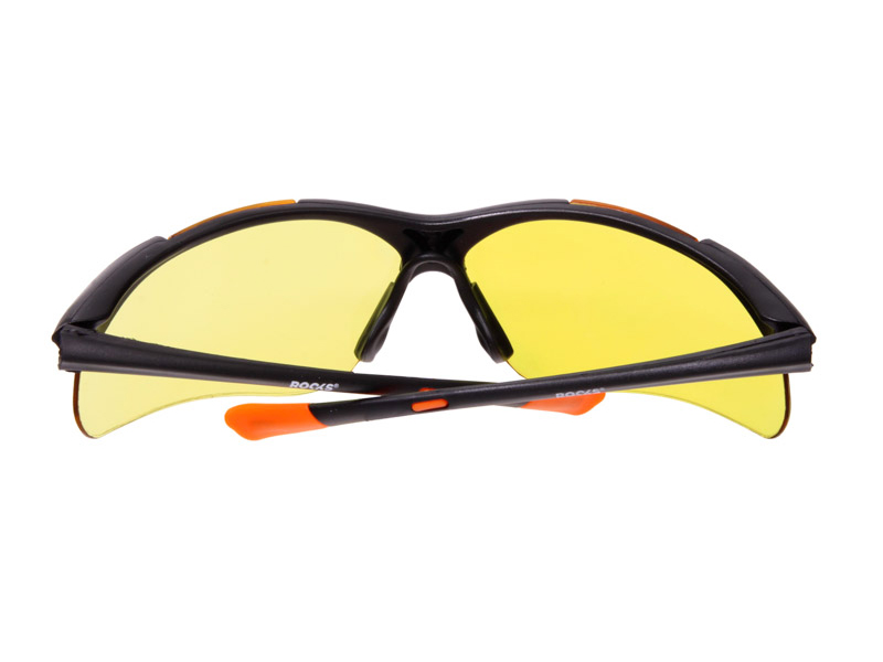ROOKS Okulary kontrastowe ochronne UV żółte OK-09.0031