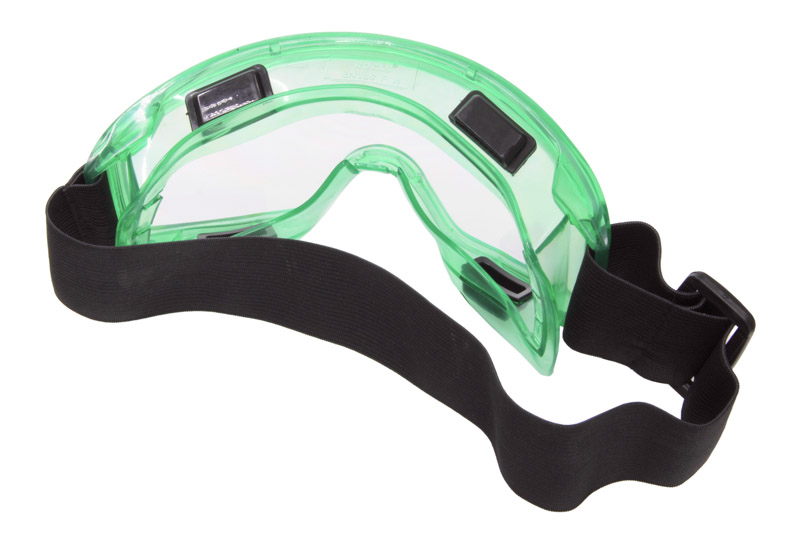 ROOKS Okulary gogle ochronne UV białe OK-09.0035