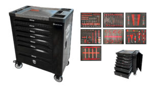 ROOKS OKG-01.3010 Szafka narzędziowa HOME GARAGE z narzędziami 257 elementów