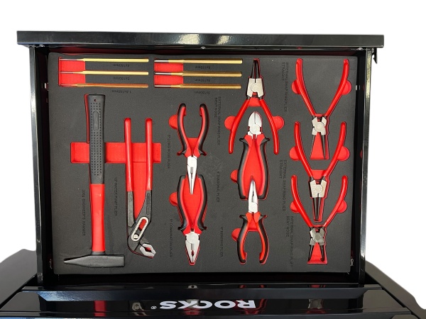 ROOKS Szafka narzędziowa HOME GARAGE z narzędziami 257 elementów OKG-01.3010