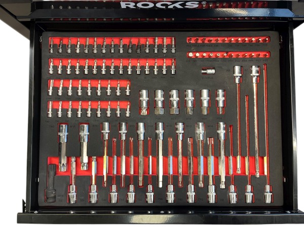 ROOKS Szafka narzędziowa HOME GARAGE z narzędziami 257 elementów OKG-01.3010