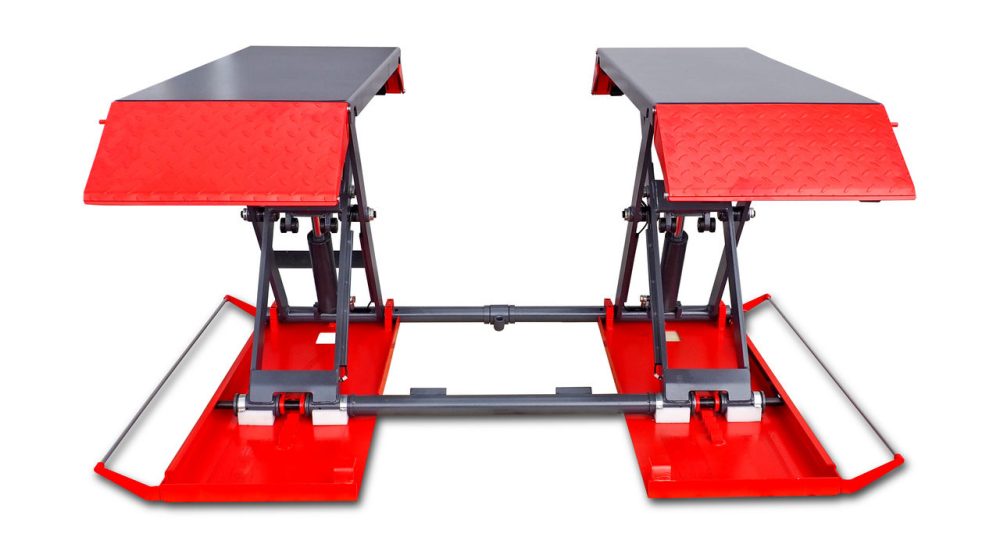 ROOKS Podnośnik nożycowy niskiego podnoszenia 3000 kg mobilny OKG-3000NM