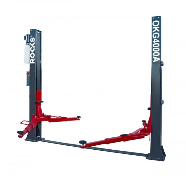 ROOKS Podnośnik dwukolumnowy elektrohydrauliczny 4t automatyczny OKG-4000A