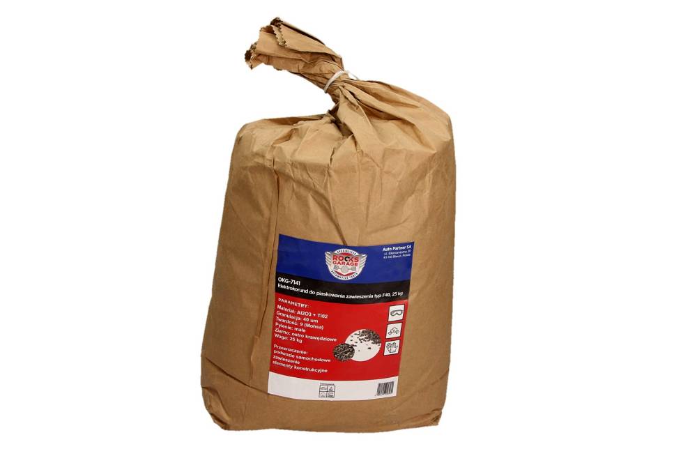 ROOKS OKG-7141 Piasek do piaskowania zawieszenia typ 04, 25 kg