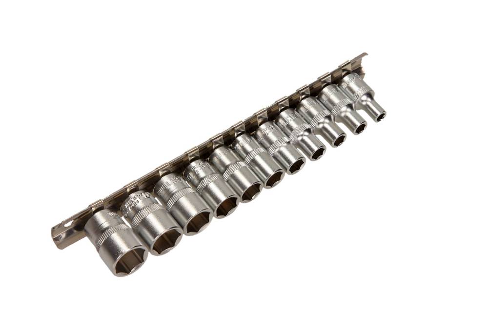 SELTA SE-2511 Nasadki na szynie 1/4" 11 części
