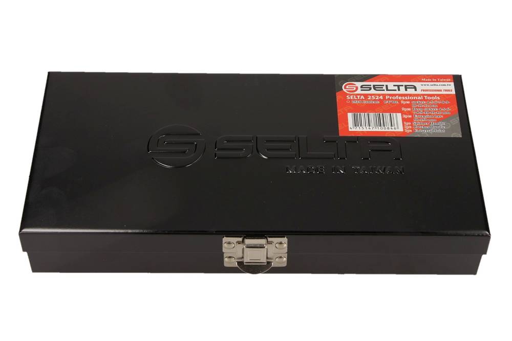 SELTA Zestaw narzędziowy 1/4" 24 części SE-2524