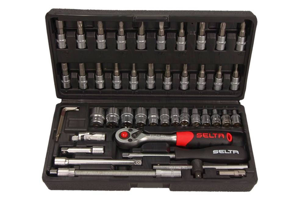 SELTA SE-2546 Zestaw narzędziowy 1/4" 46 części