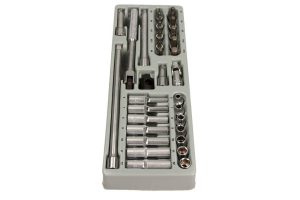 SELTA SE-3531 Zestaw narzędzi 3/8" 31 elementów moduł 1/3