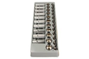 SELTA SE-3533 Zestaw nasadek HEX i TORX 3/8" 33 elementy moduł 1/3