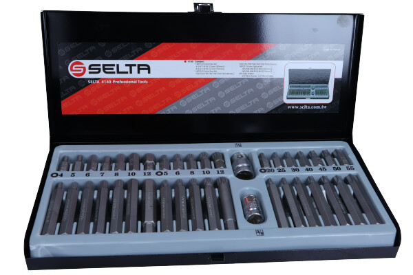 SELTA Zestaw bitów S2 40 części SE-4140