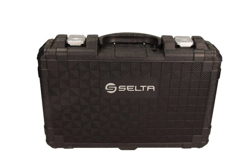 SELTA Zestaw narzędziowy 1/4" i 1/2" 108 części SE-45108