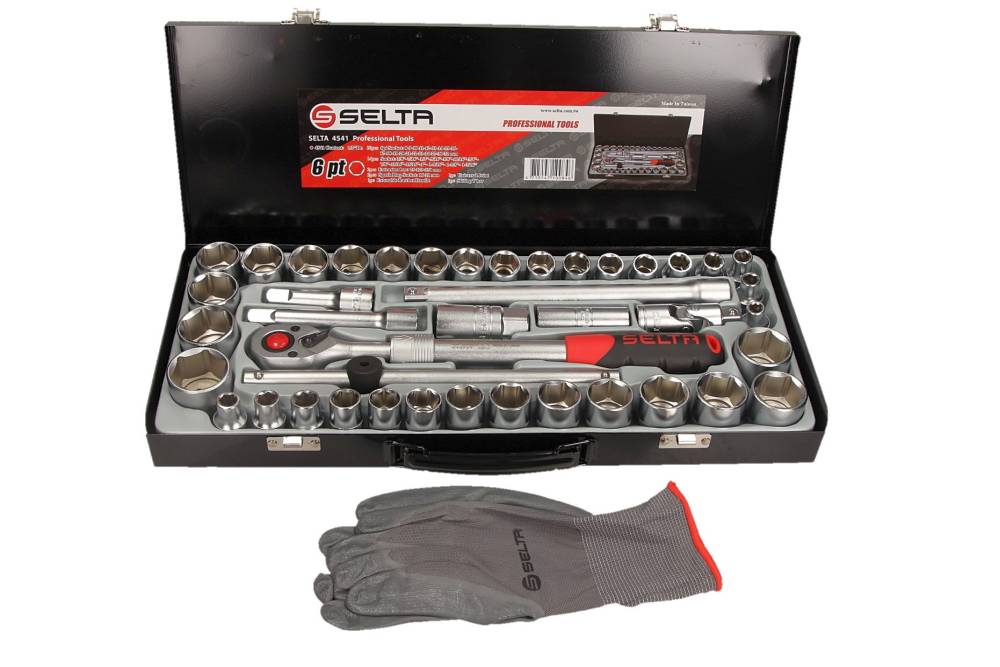 SELTA SE-4541 Zestaw narzędziowy 1/2" 41 części