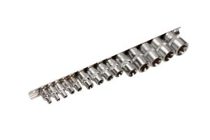 SELTA SE-4614 Nasadki na szynie 1/4" 3/8" 1/2" 14 części
