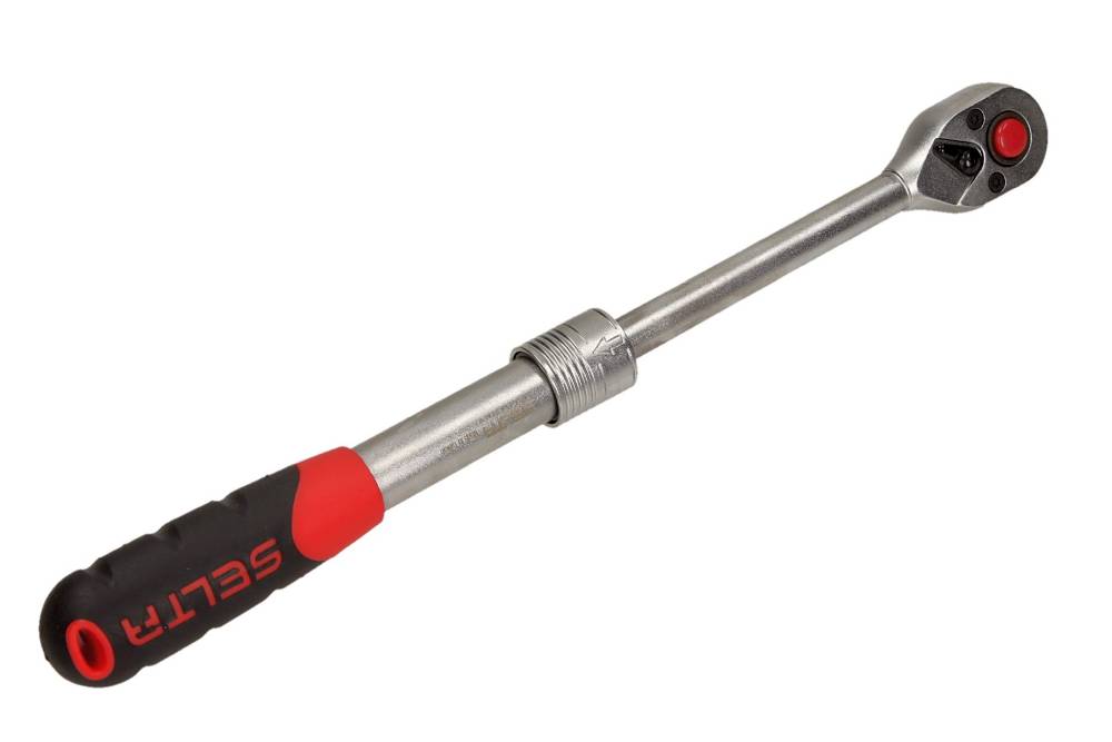 SELTA Grzechotka teleskopowa 3/8" 72 T SE-61372T