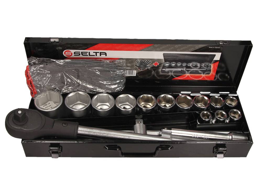 SELTA SE-6516 Zestaw narzędziowy 3/4" 16 części