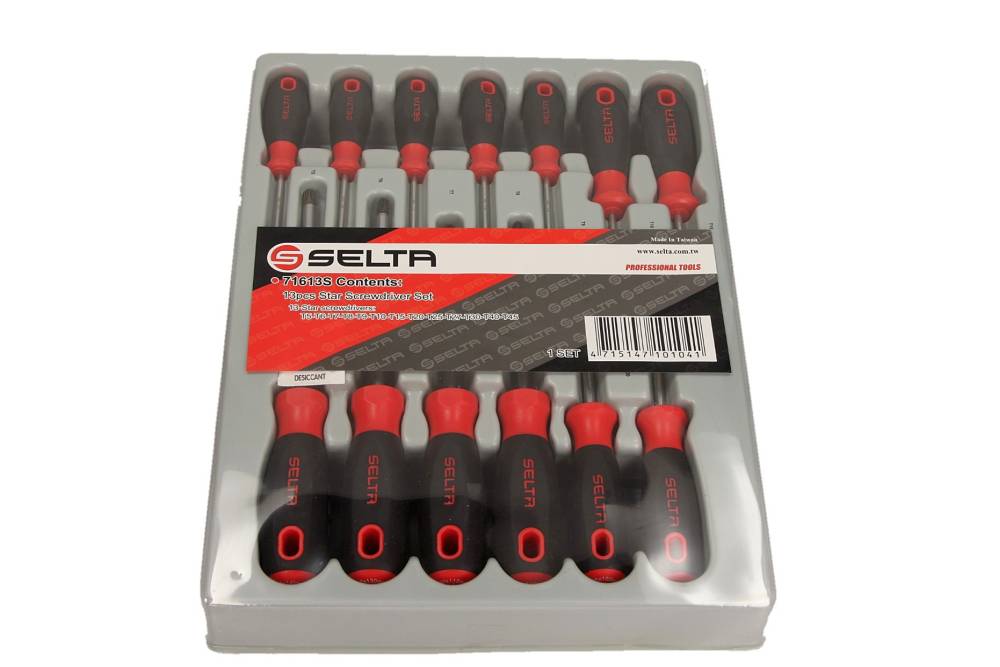 SELTA Zestaw wkrętaków 13 elementów moduł 2/3 SE-71613S