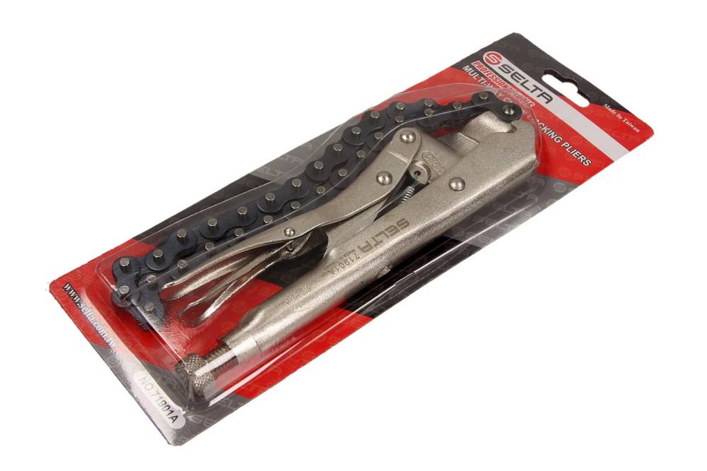 SELTA Szczypce Morse'a z łańcuchem 460 mm SE-71901A